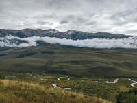 View leaving Mt Crested Butte